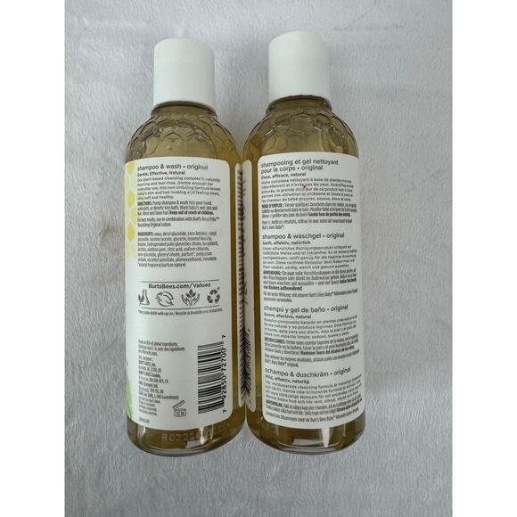 Burt's Bees Baby Shampoo and Wash Original Scent - Picture 3 of 3